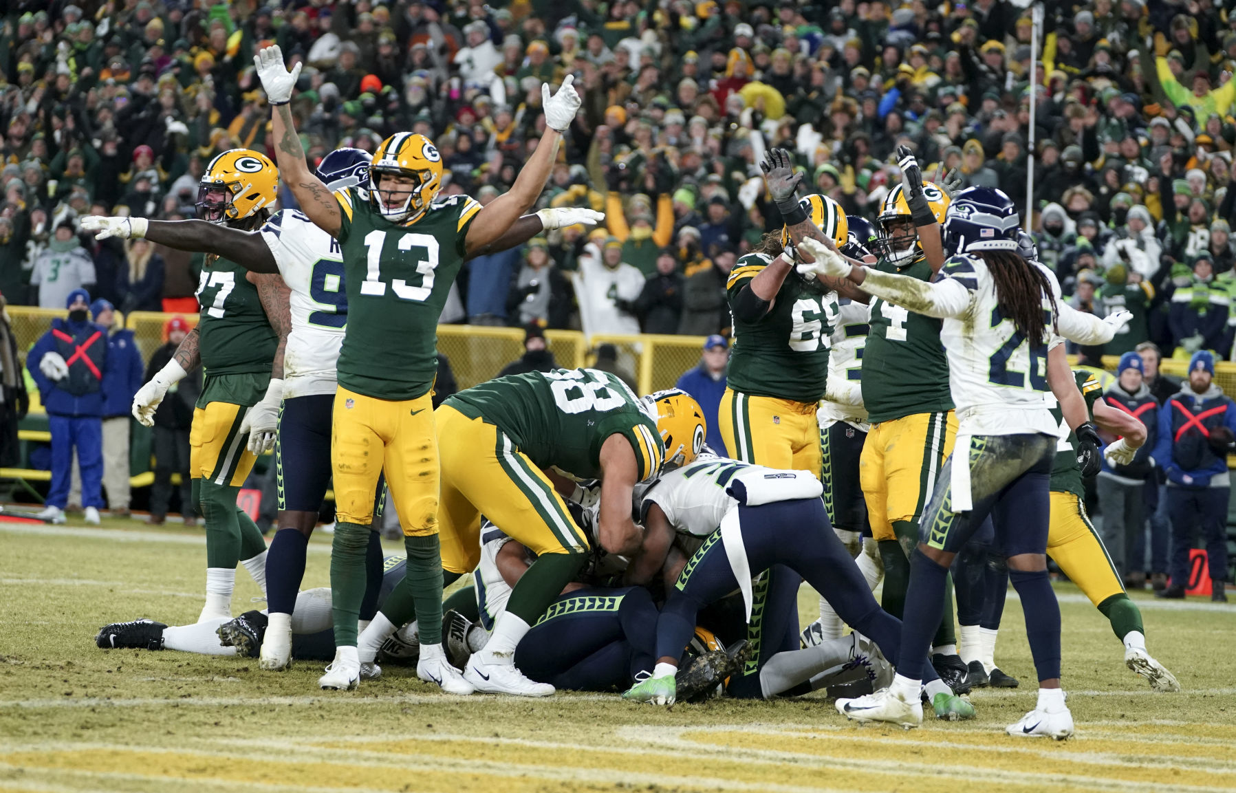 Packers 28, Seahawks 23